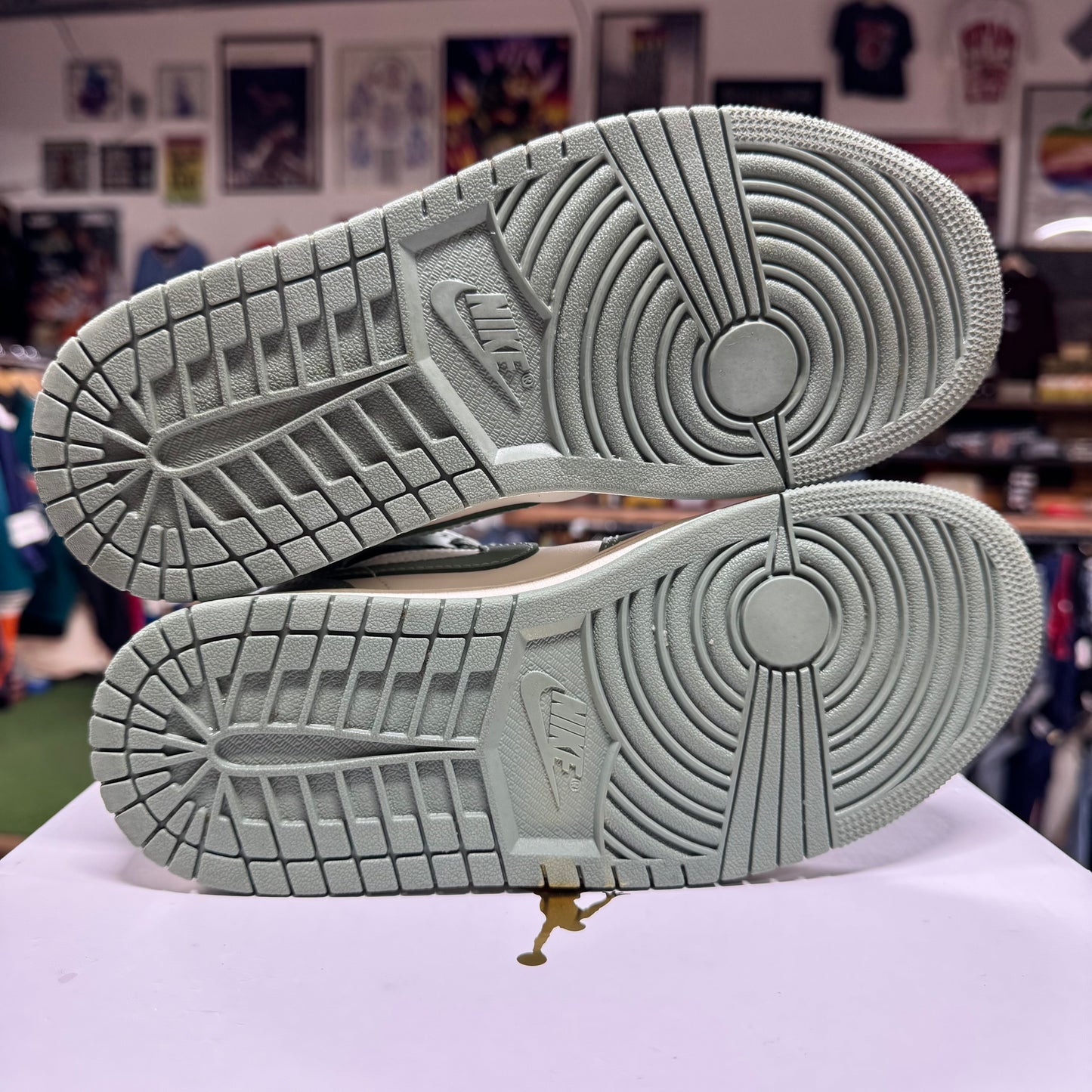 Jordan 1 Mid 'Jade Smoke' 7.5W/6Y