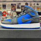 Jordan 1 Mid 'Black Royal Blue' Size 6Y