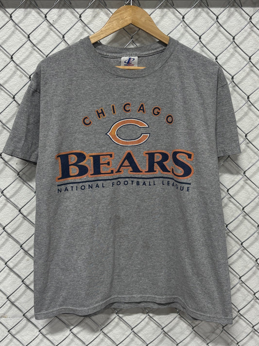 Vintage Logo Athletic Chicago Bears NFL Logo Tee Size Large