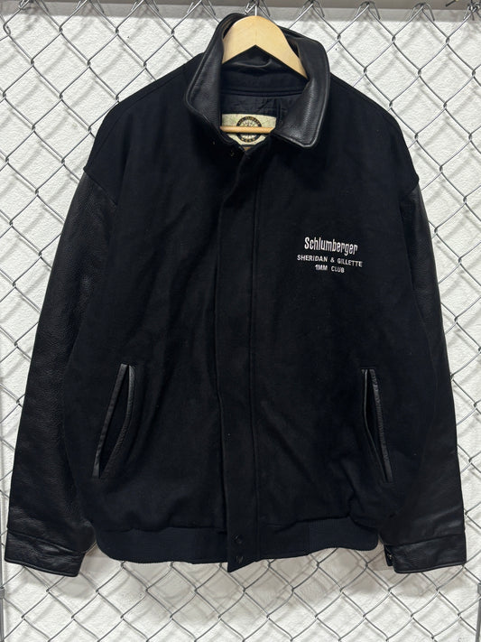 Vintage Schlumberger Wyoming 1mm Club Jacket Size XL