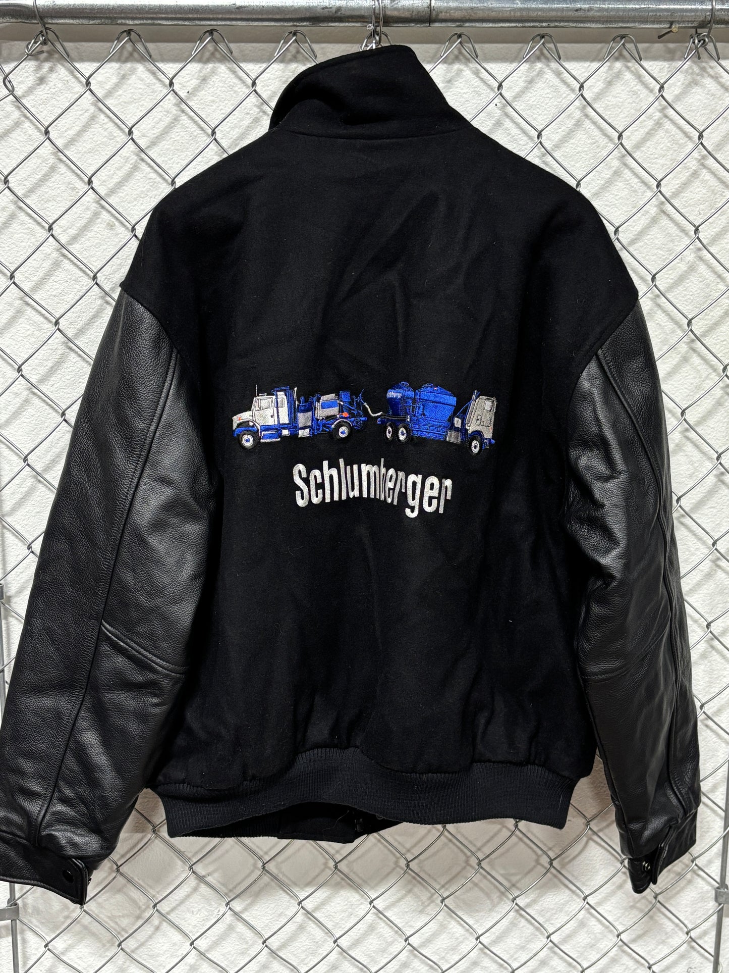 Vintage Schlumberger Wyoming 1mm Club Jacket Size XL