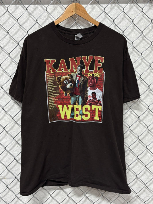 Kanye West College Dropout Parking Lot Style Tee Size XL