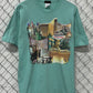 Vintage Y2K Las Vegas Strip Graphic Tee Size Large