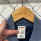 Vintage 90's Fruit of the Loom Denim Bomber Button Up Jacket Size Medium