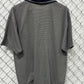 Vintage Y2K Quiksilver Classic Logo Grey Polo Shirt Size Medium
