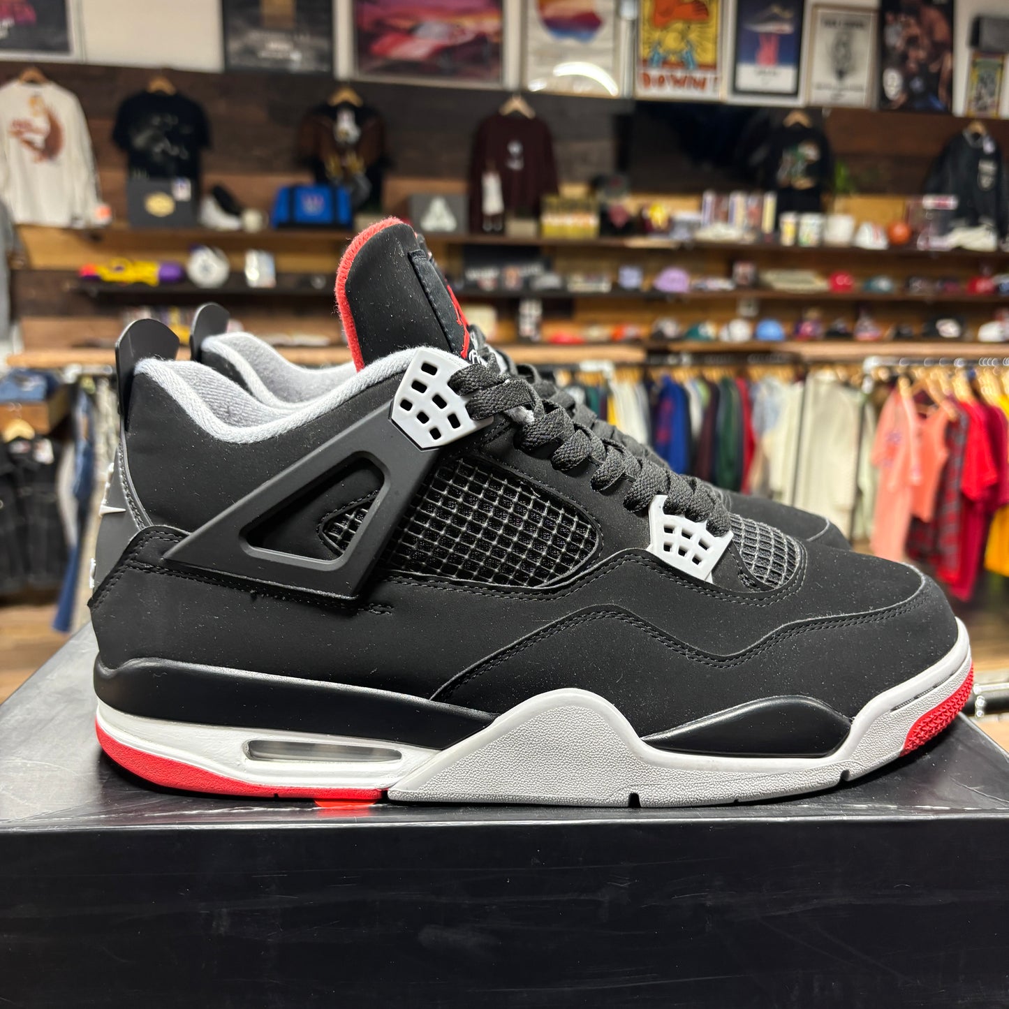 Jordan 4 'Bred (2019)' Size 13