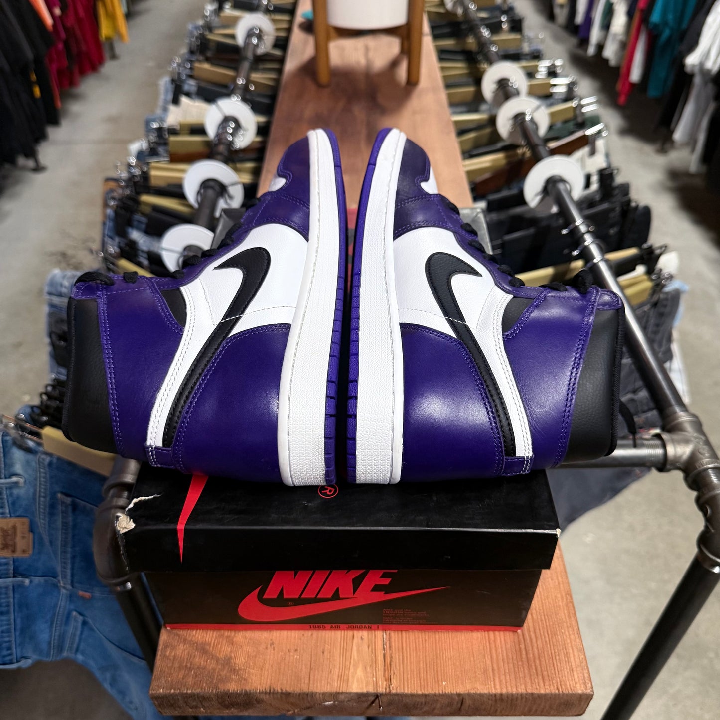 Jordan 1 'Court Purple 2.0' Size 10