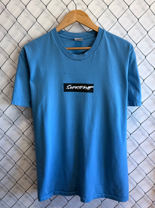 Supreme SS24 Futura Box Logo Blue Graphic Tee Size Large