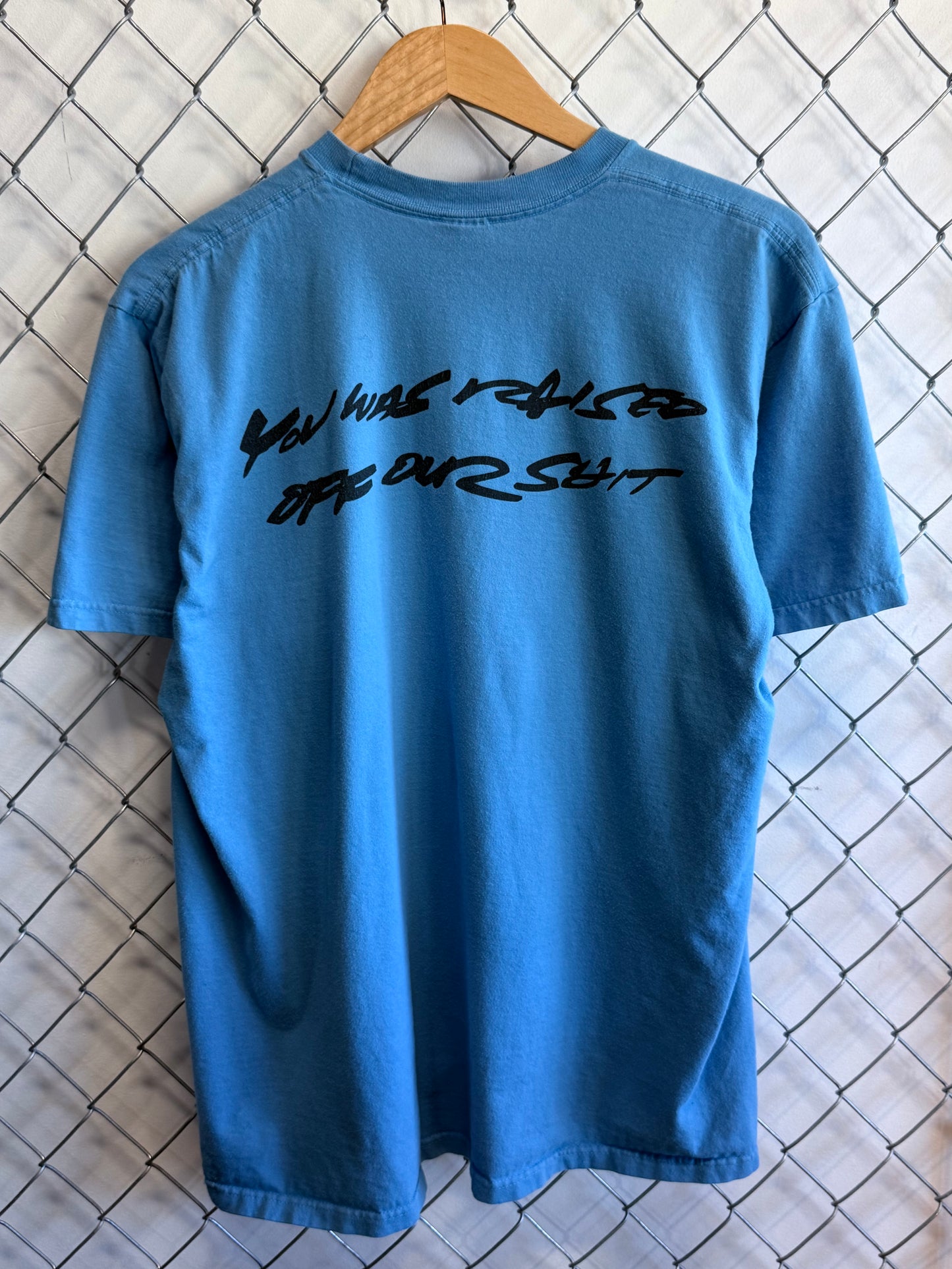 Supreme SS24 Futura Box Logo Blue Graphic Tee Size Large