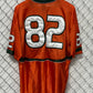 Vintage Nike University of Miami Football Jersey Greg Olsen #82 Size Large