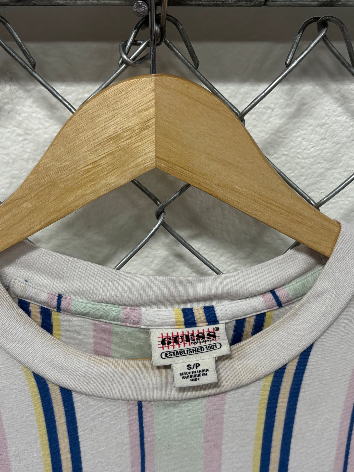Guess Originals Striped Tee Size Small