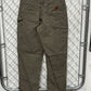 Vintage Carhartt Moss Green Double Knee Carpenter Pants Size 33x33