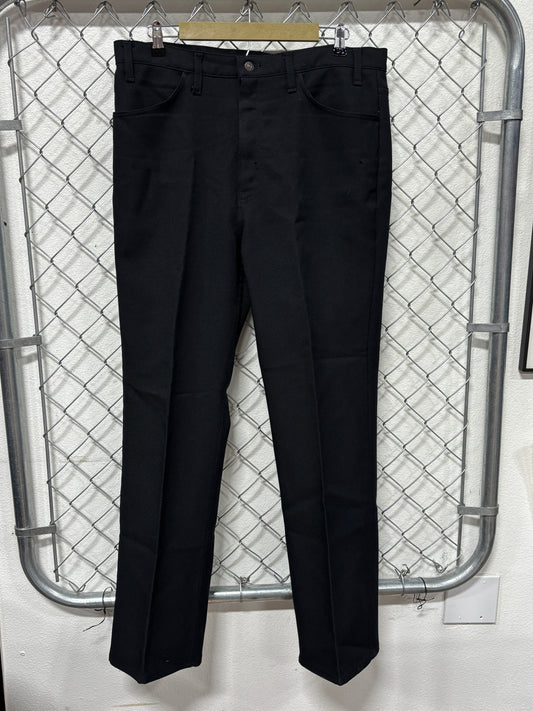 Vintage Levi's Black Straight Leg Made in USA Pants Size 37x33
