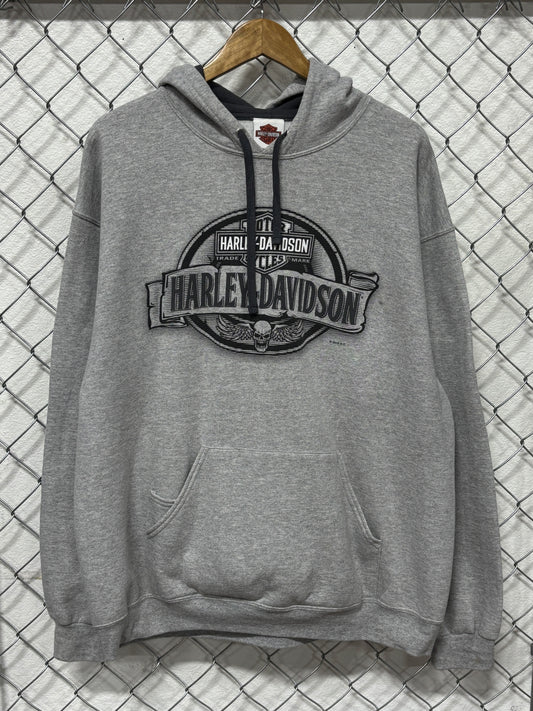 Harley Davidson Motorcycles Grey Hoodie Size XL
