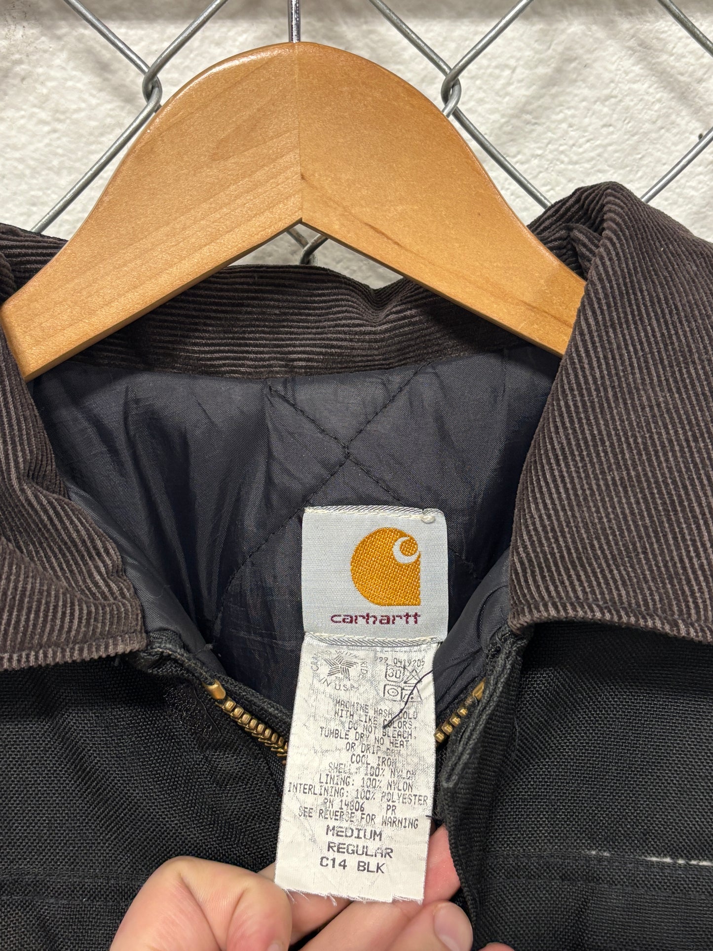 Vintage Carhartt Made in USA C14 Traditional Jacket Size Medium