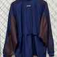 Vintage 90's Adidas Striped Blue Windbreaker Jacket Size XL