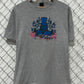 Vintage Y2K Quiksilver Boarding Graphic Tee Size Large