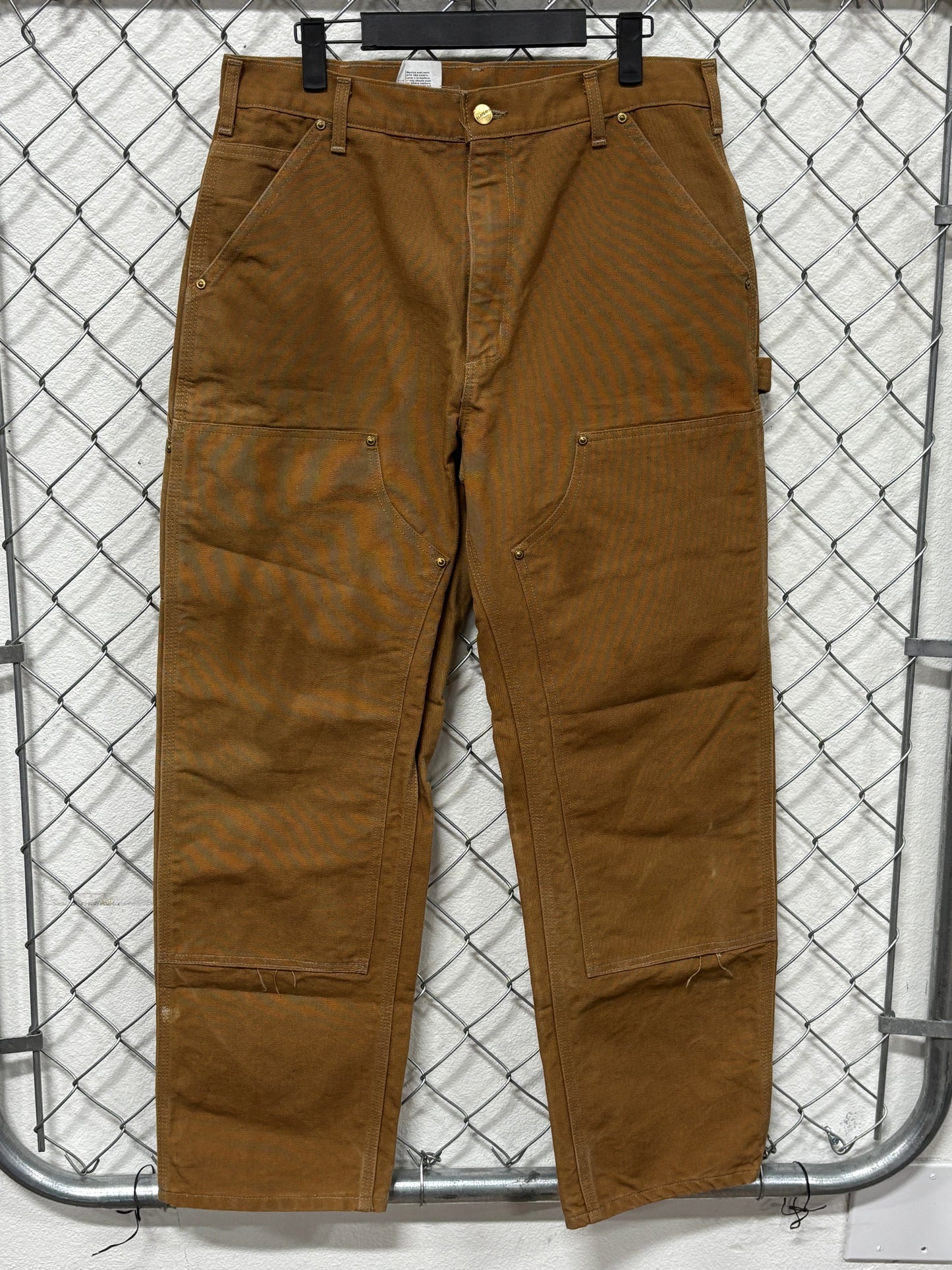 Carhartt Brown Double Knee Carpenter Pants Size 32x30