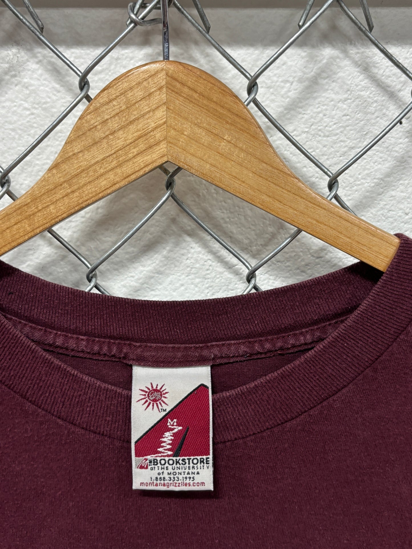 Vintage University of Montana Grizzlies Graphic Tee Size XXL