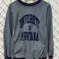 Vintage Champion Reverse Weave Montana Grizzlies Dyed Sweater Size Large