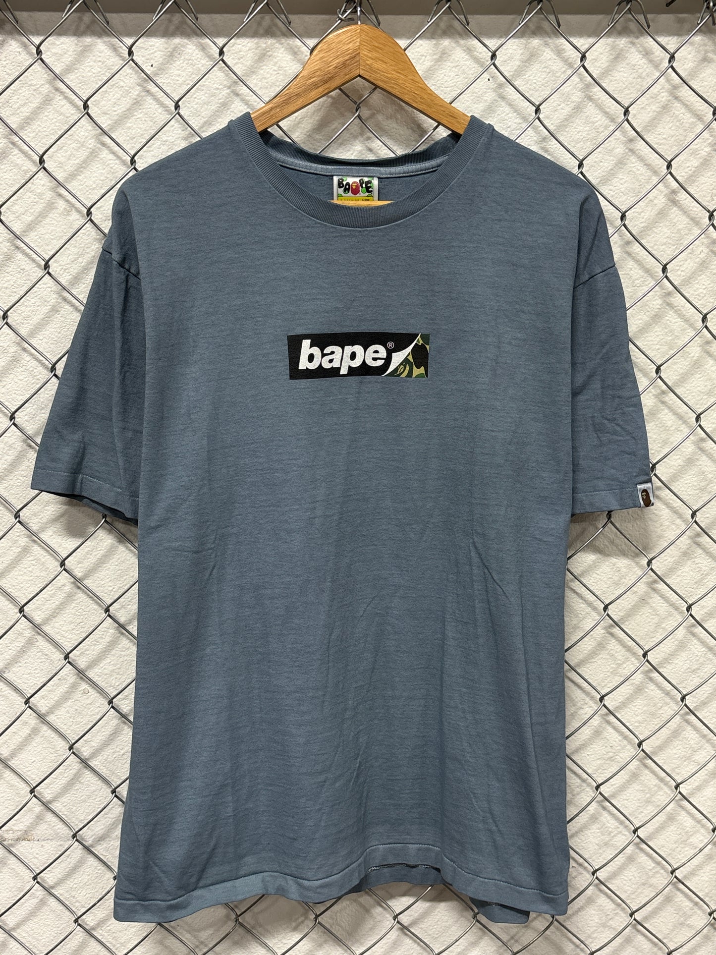 Bape A Bathing Ape Hand Dyed Box Logo Tee Size XXL