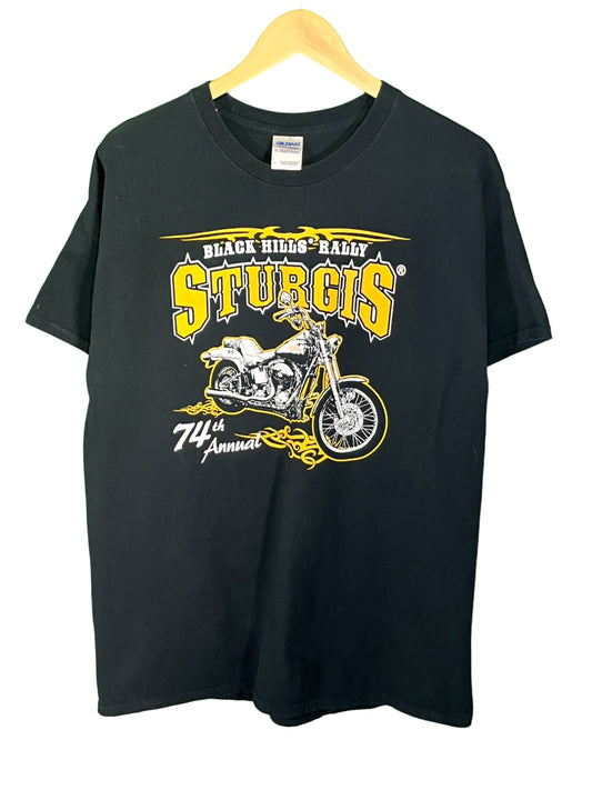 Vintage 00's Sturgis 74th Annual Black Hills Rally Tee Size Large