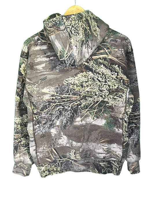 Red Head Brand Hunters Woodland Camo Full Zip Hoodie Size Small