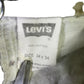 Vintage 90's Levi's Silvertab Baggy Khaki Color Cargo Pants Size 34x34