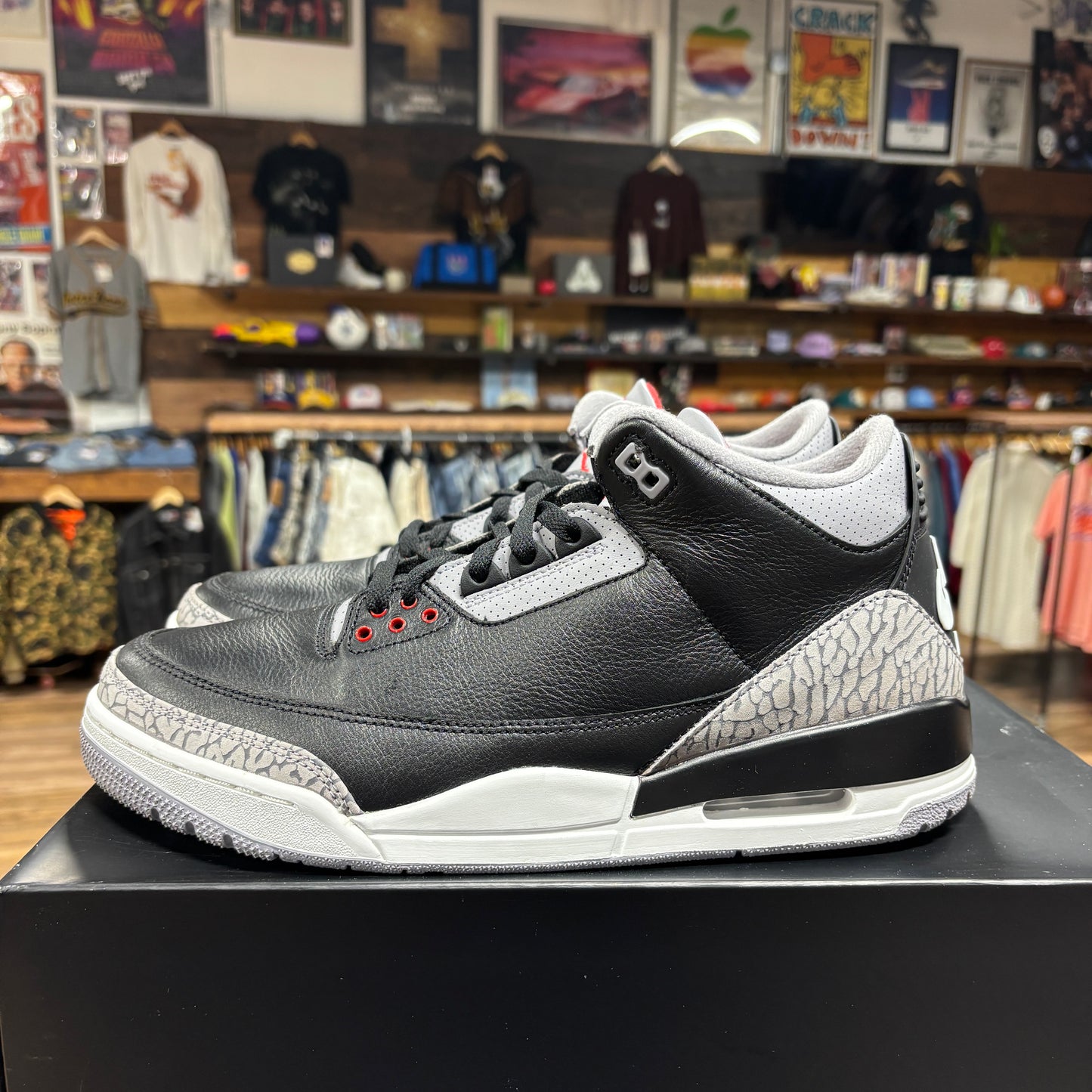 Jordan 3 'Black Cement' Size 12.5