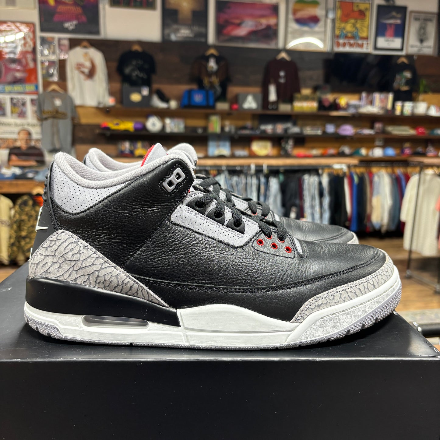 Jordan 3 'Black Cement' Size 12.5