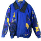 Vintage 90's Pro Spirit All Over Print Fresh Prince Style Puffer Jacket Size XL