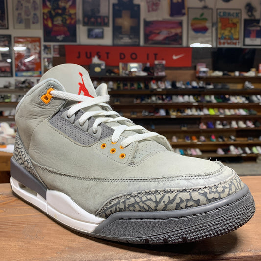 Jordan 3 'Cool Grey' Size 13