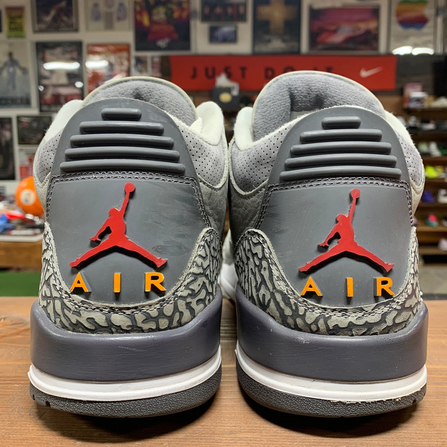 Jordan 3 'Cool Grey' Size 13