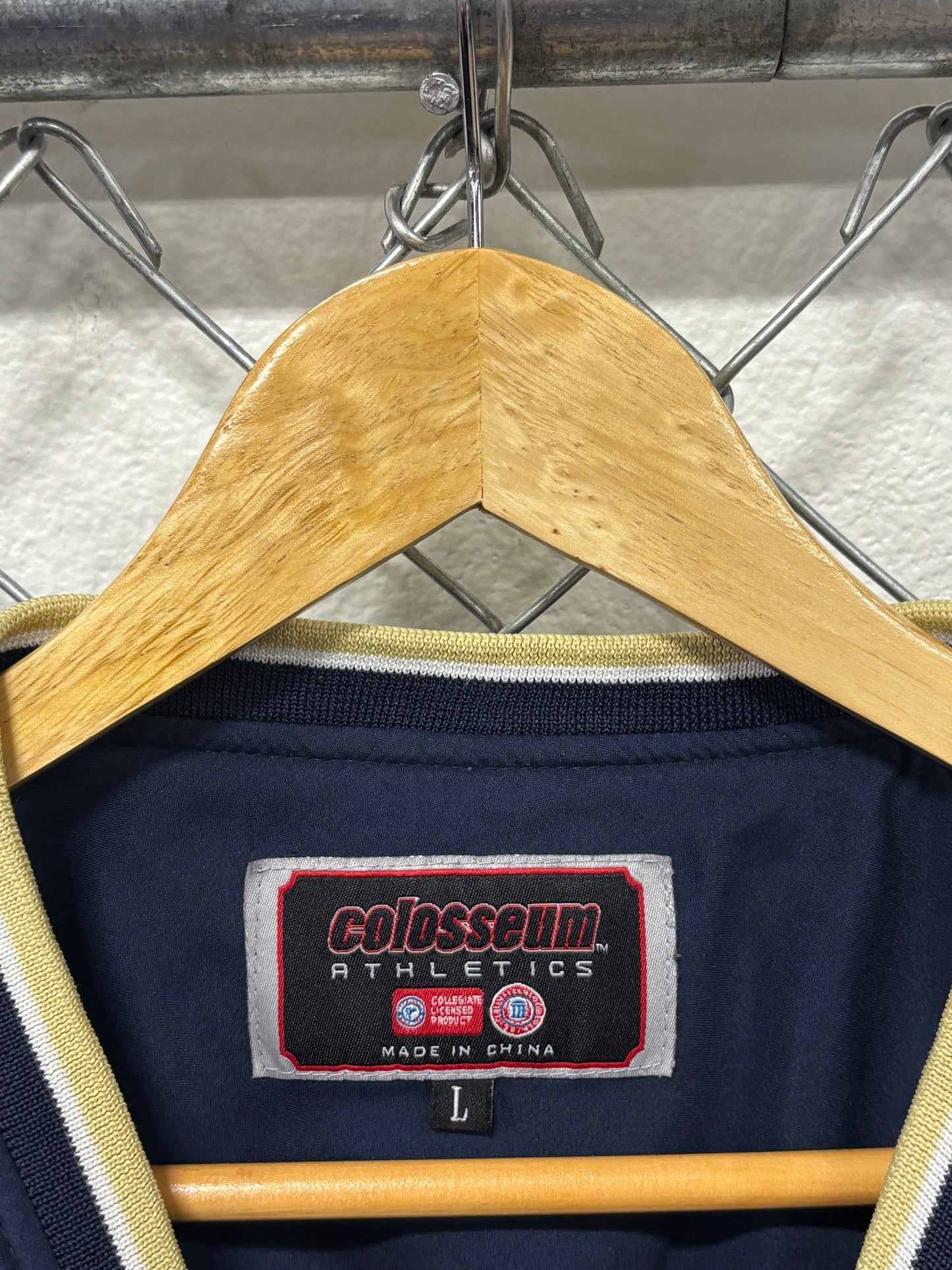 Vintage Y2K Montana State University Bobcats Pullover Jacket Size Large