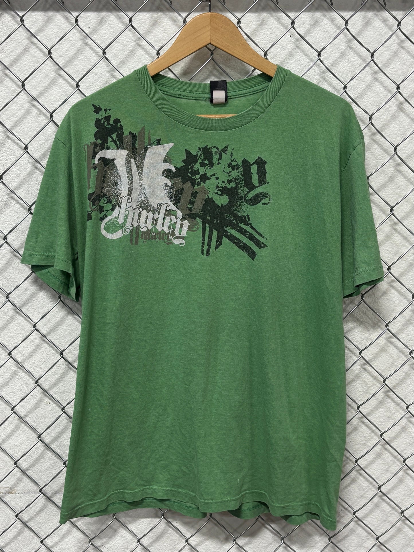 Vintage Y2K Hurley Graphic Tee Size XL