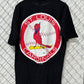 Vintage 90's Looney Tunes St. Louis Cardinals Taz Baseball Tee Size Large