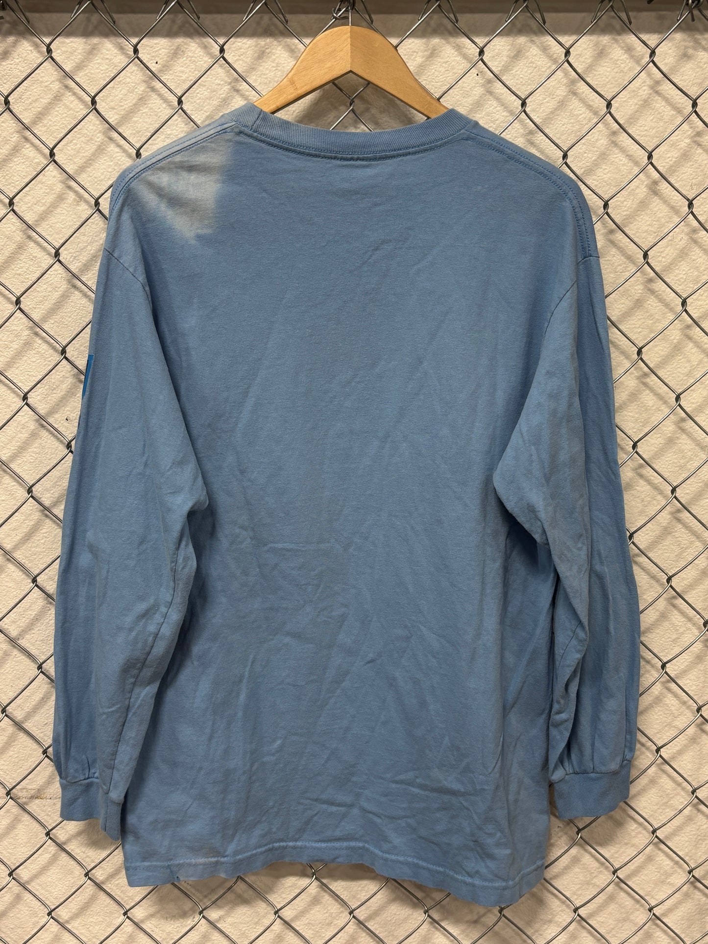 Vintage Y2K San Diego Chargers Faded Long Sleeve NFL Shirt Size Large