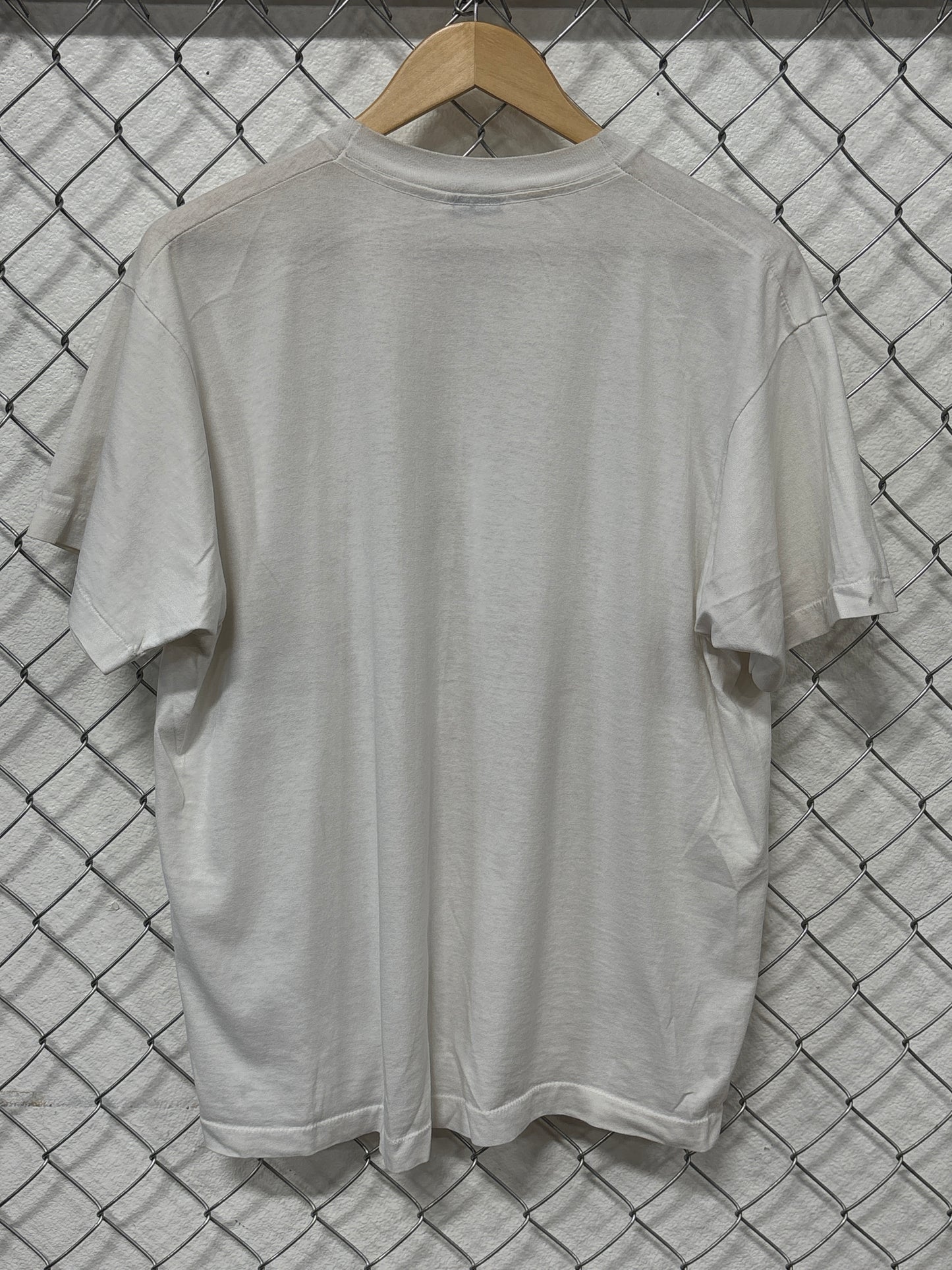 Vintage 90's Dalmatian Fire Department Cartoon Graphic Tee Size XL