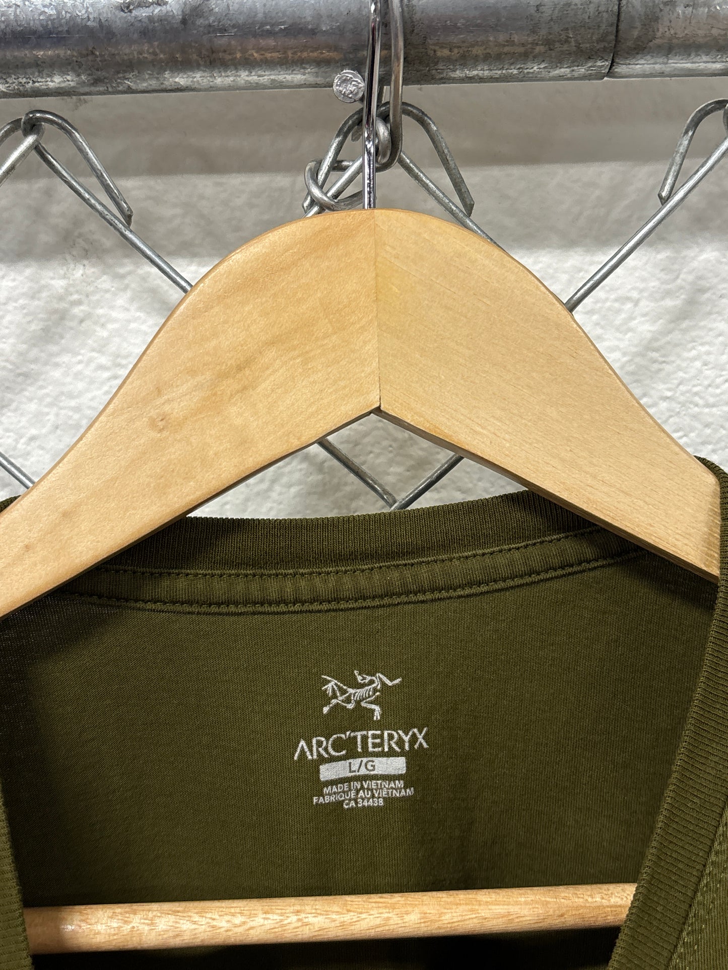 Arc'Teryx Quadrants Outdoor Graphic Tee Size Large