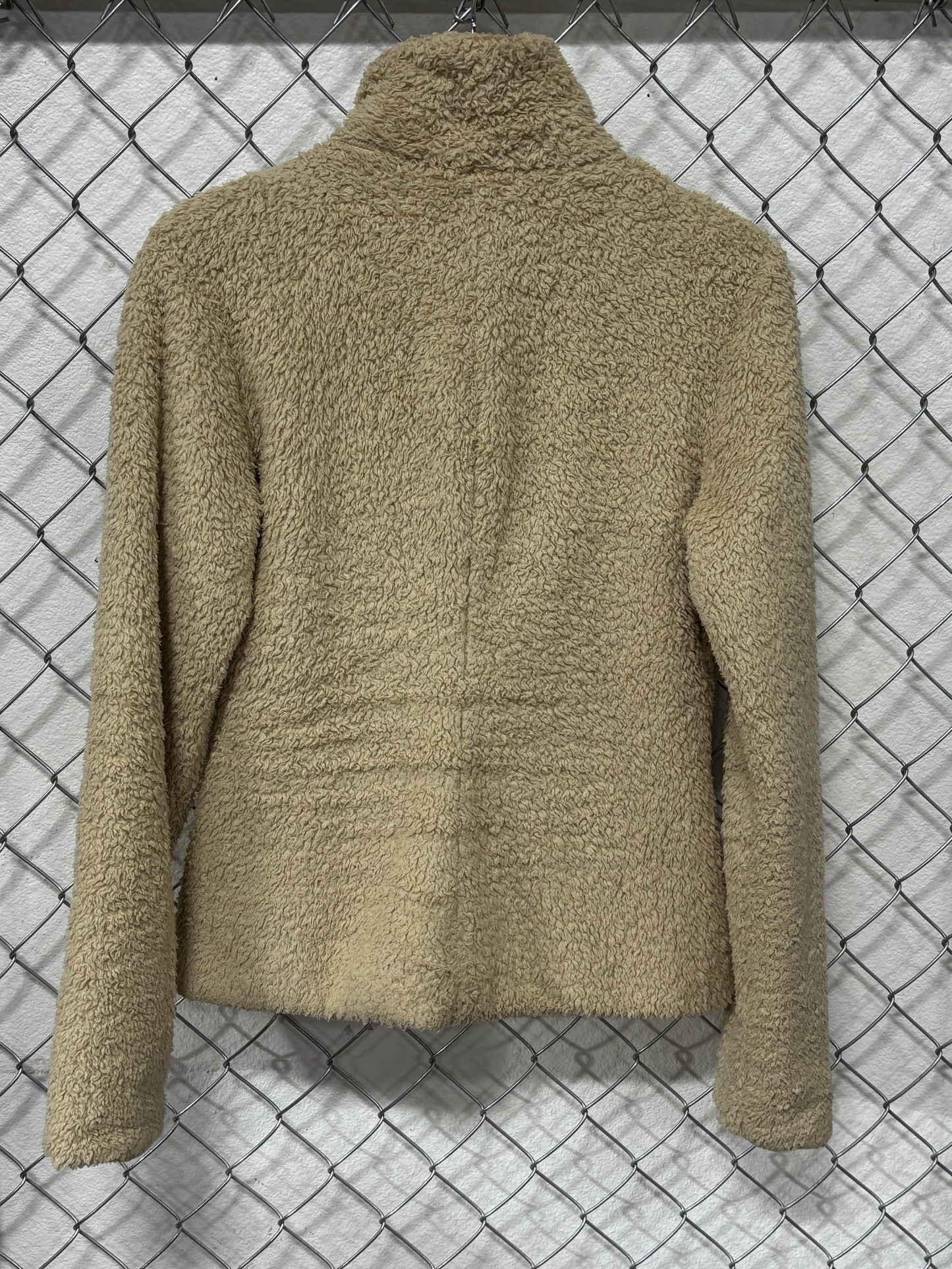 Patagonia Women's Creme Los Lobos Deep Pile Jacket Size Medium