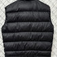 Patagonia Black Down Insulated Zip Up Puffer Vest Size Large