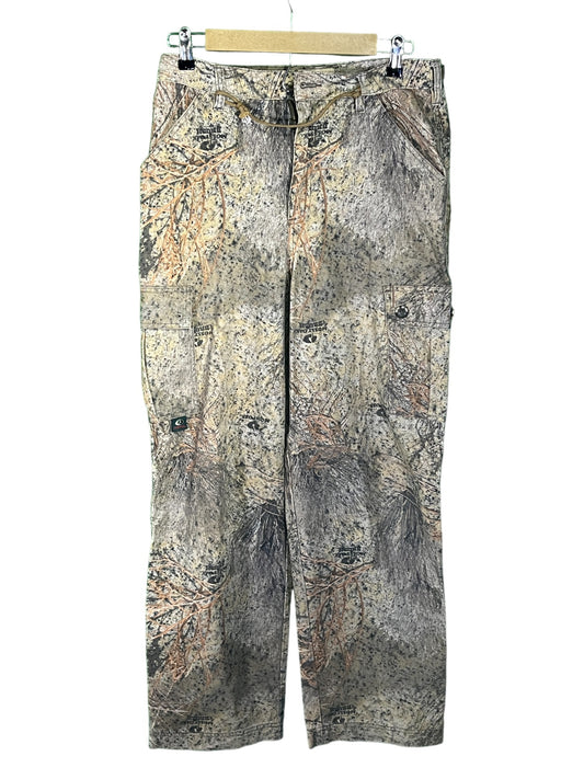 Mossy Oak Hunters Woodland Camo Cargo Pants Size 31x30