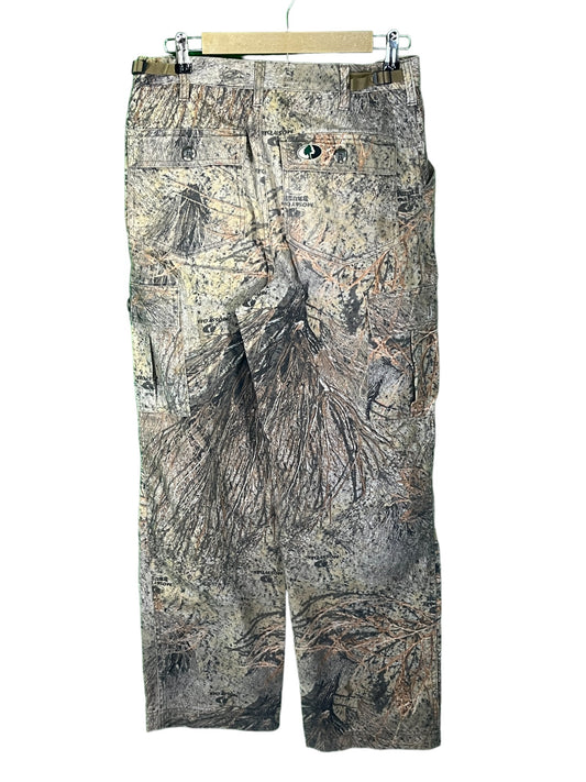 Mossy Oak Hunters Woodland Camo Cargo Pants Size 31x30