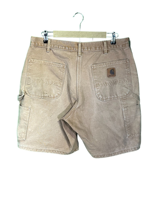 Vintage Carhartt Brown Cargo Shorts Size 34