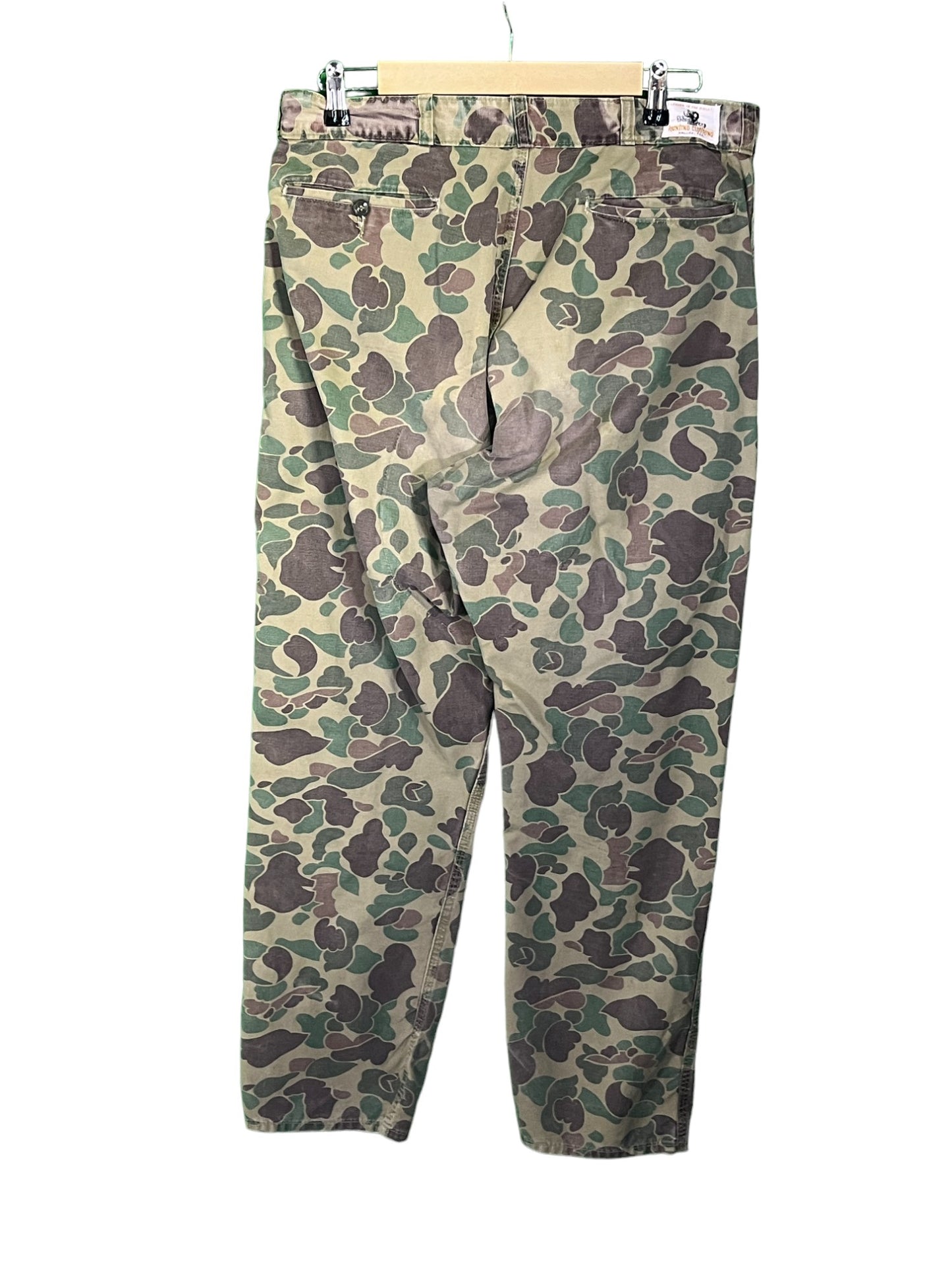 Vintage 90's Black Sheep Army Camo Cargo Pants Size 33x31