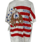 Vintage 90's Professional Rodeo All Over Print Graphic Tee Size XL