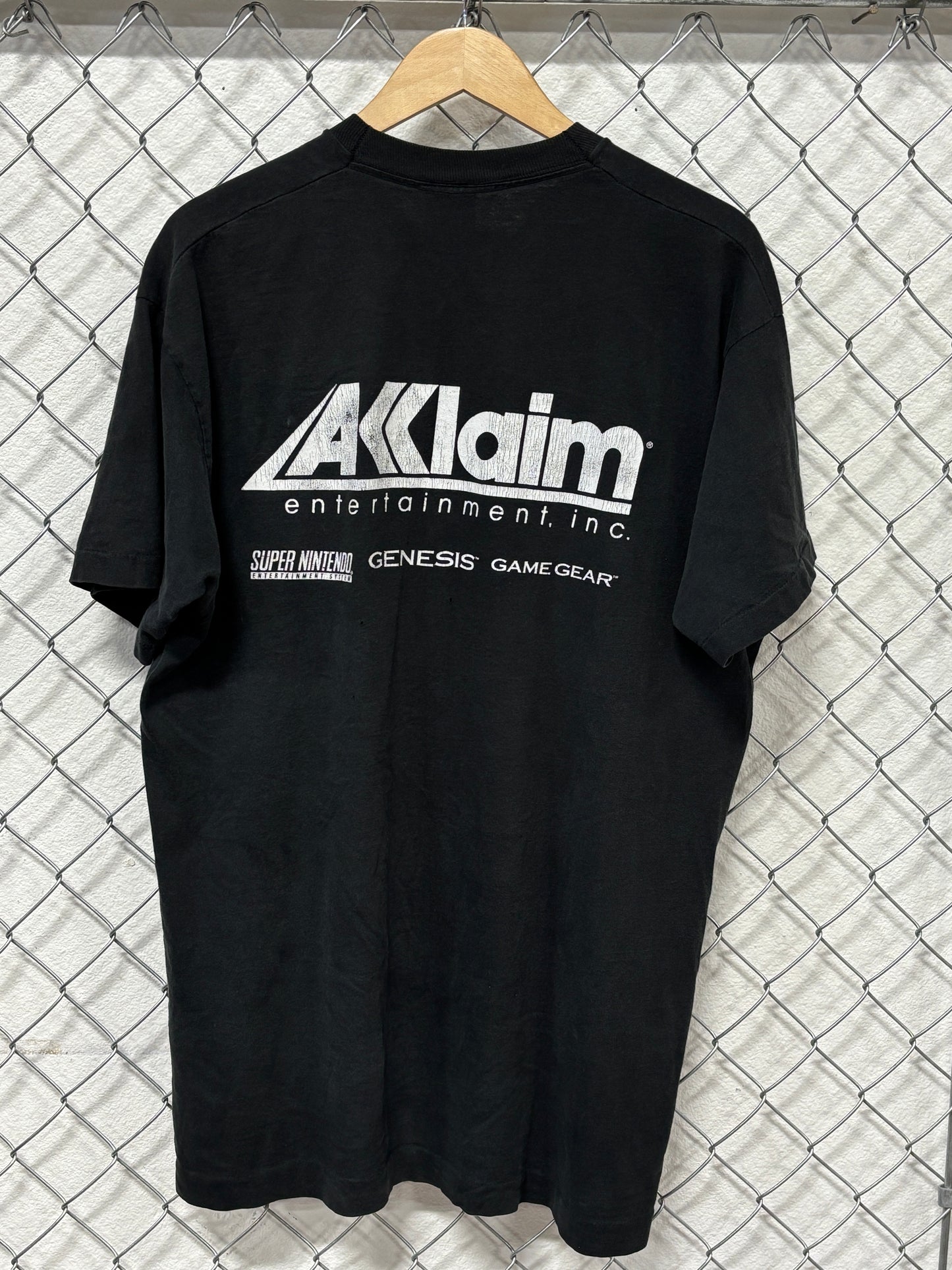 Vintage 90's NBA Jam Video Game Promo Graphic Tee Size XL