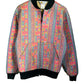 Vintage Carhartt 1992 Blanket Southwest Style Bomber Jacket Size Medium