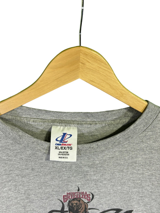 Vintage Logo Athletic University of Montana Grizzlies Long Sleeve Size XL