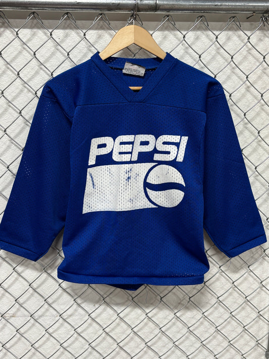 Vintage 90's Pepsi Mesh Football Jersey Top Size Medium